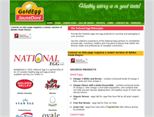 Tablet Screenshot of nationalegg.ca